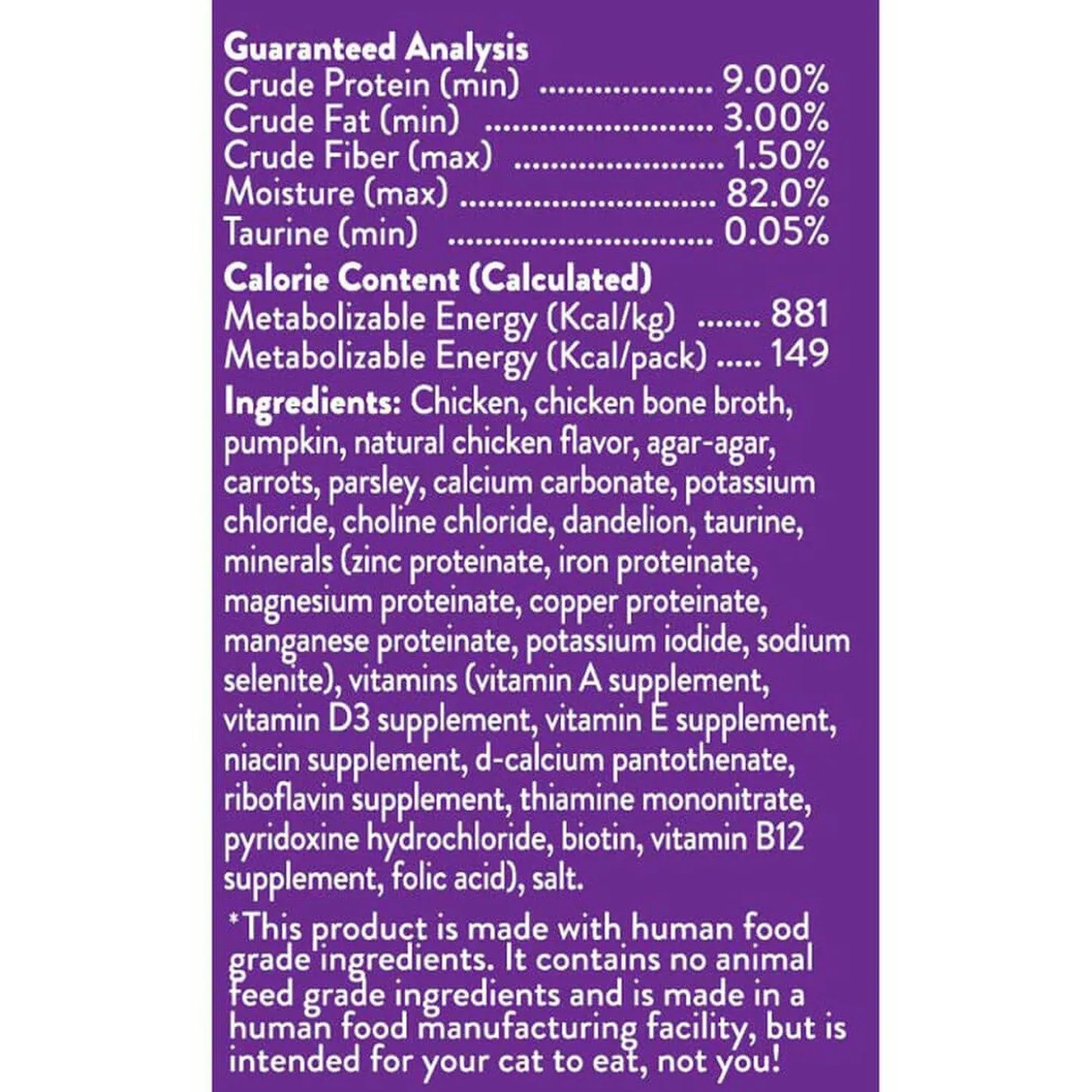 Grain-Free Marvelous Morsels Cage-Free Chicken Recipe Cat Food