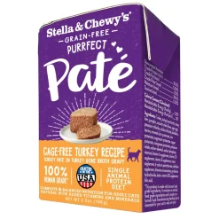Grain-Free Purrfect Pate Cage-Free Turkey Recipe Cat Food