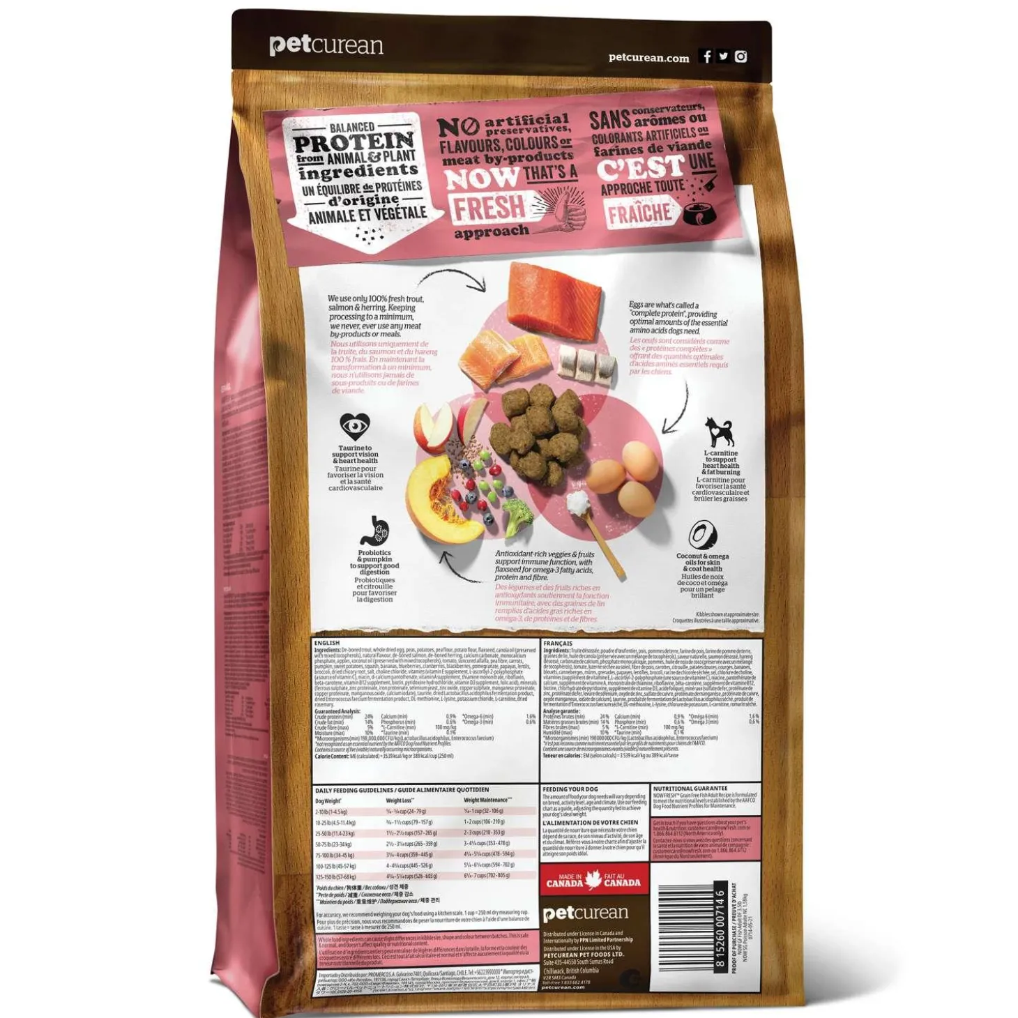 Grain-Free Trout, Salmon & Herring Recipe Adult Dog Food