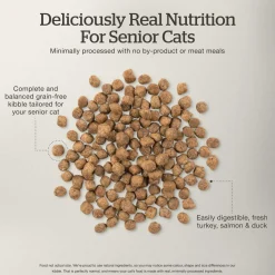 Grain-Free Turkey, Salmon & Duck Recipe Senior Cat Food