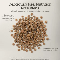 Grain-Free Turkey, Salmon & Duck Recipe Kitten Cat Food