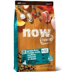 Grain-Free Turkey, Salmon & Duck Recipe Large Breed Senior Dog Food