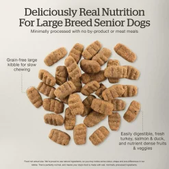 Grain-Free Turkey, Salmon & Duck Recipe Large Breed Senior Dog Food