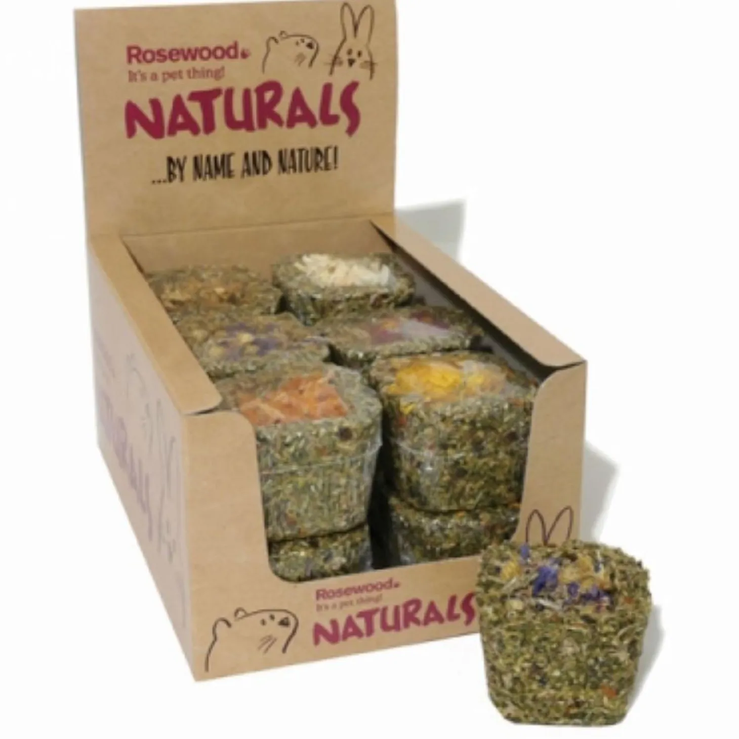 Grain-less Nibble Pots Small Animal Treat