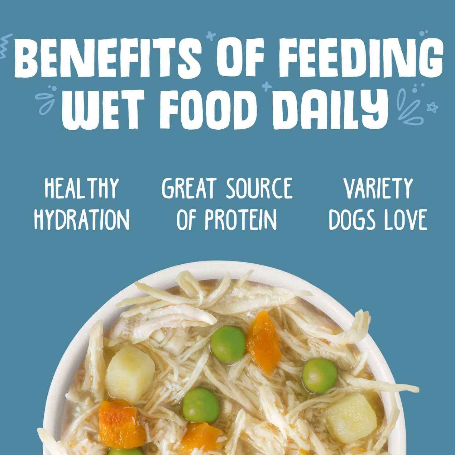 Grandma's Chicken Soup with Chicken & Veggies Dog Food