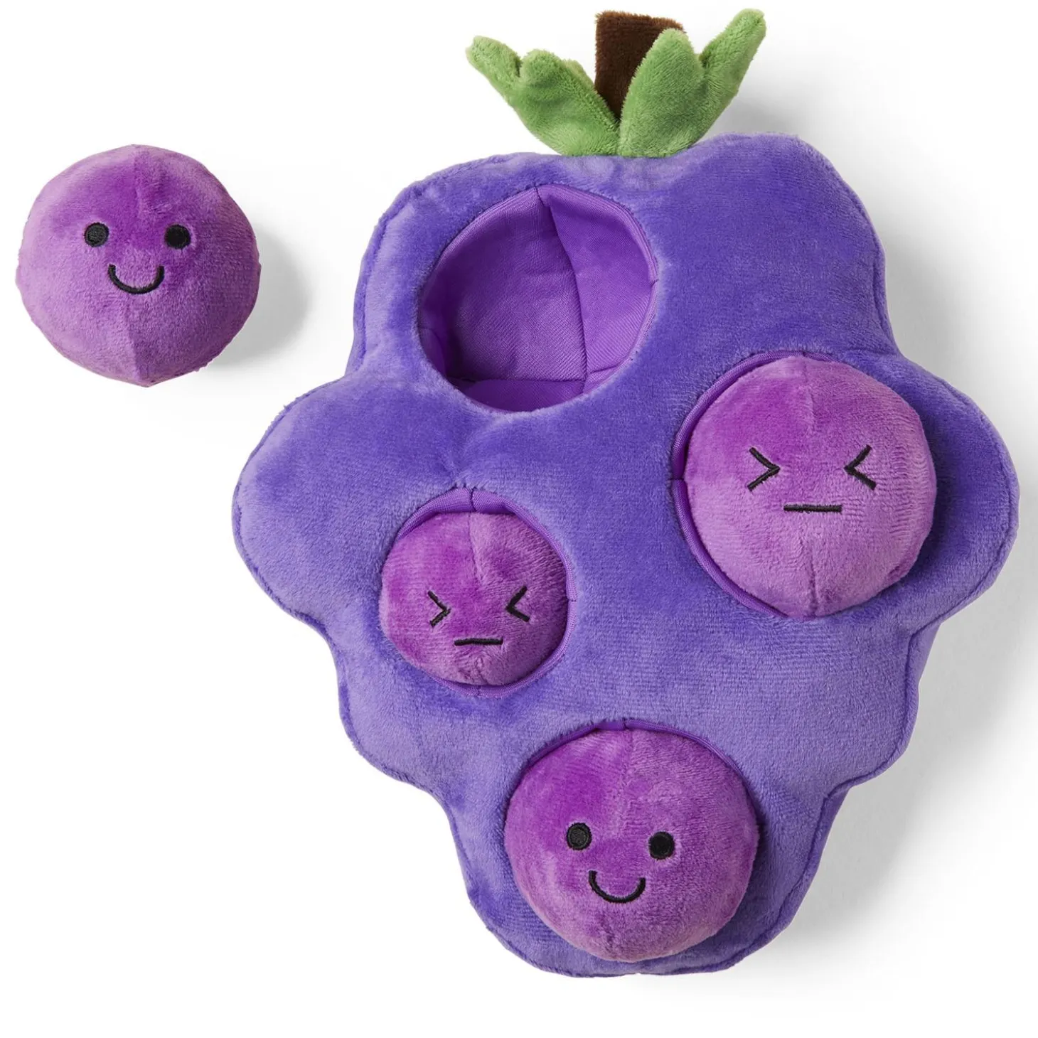 Grape Burrow Fruit Dog Toy