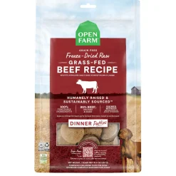 Grass Fed Beef Recipe Raw Patties Freeze Dried Dog Food