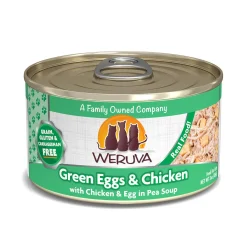 Green Eggs & Chicken with Chicken & Egg in Pea Soup Adult Cat Food