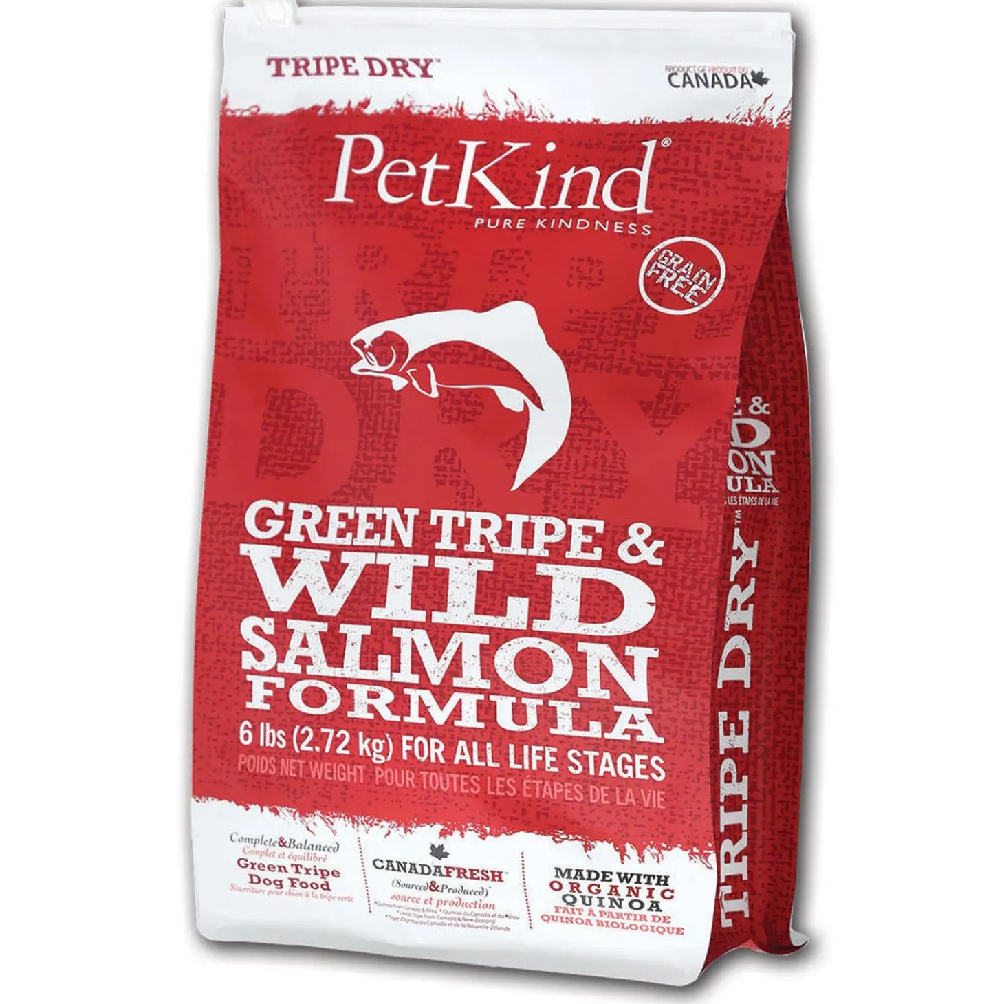 Green Tripe & Wild Salmon Formula Dog Food