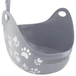 Grey Litter Box with Scoop