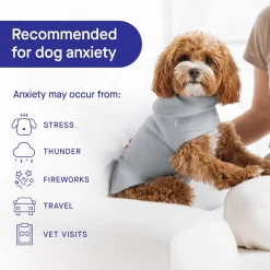 Grey Weighted Calming Vest