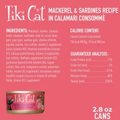 Grill Mackerel & Sardines Recipe in Calamari Consomme Cat Food