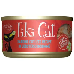 Grill Sardine Cutlets Recipe in Lobster Consomme Cat Food