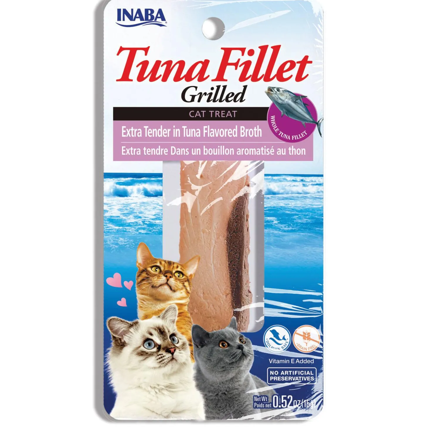Grilled Tuna Fillet Extra Tender in Tuna Flavoured Broth Cat Treat