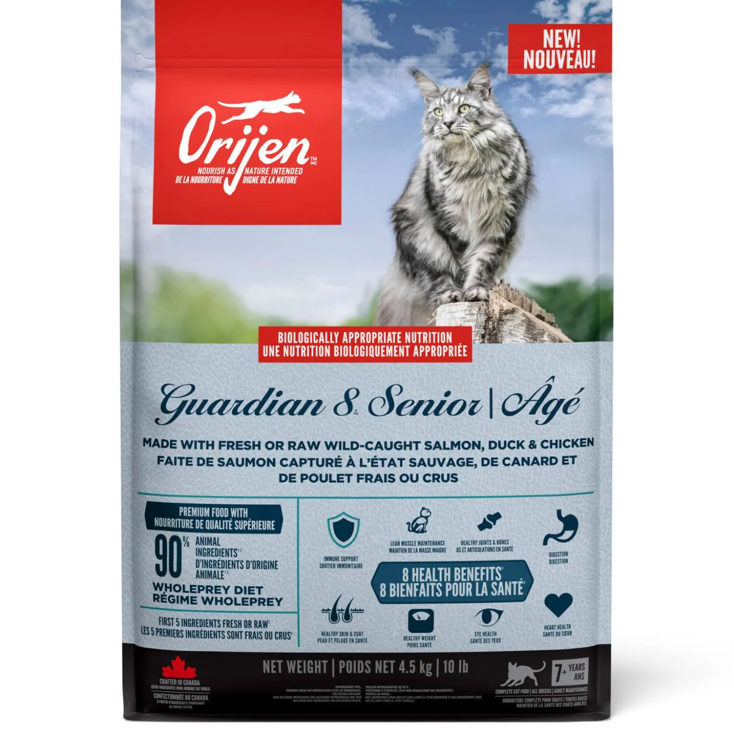 Guardian 8 Salmon, Duck & Chicken Senior Cat Food