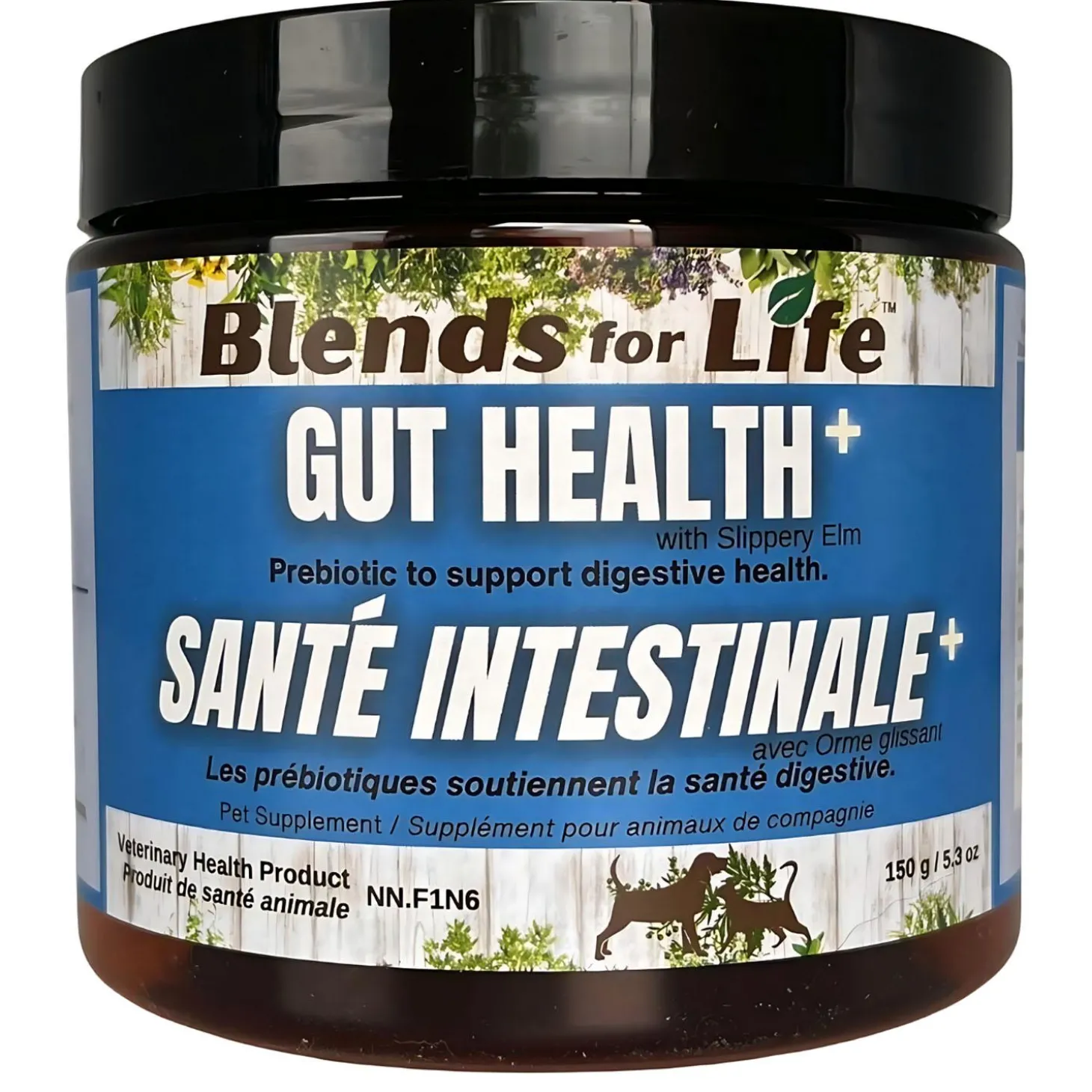 Gut Health+ with Slippery Elm Pet Supplement