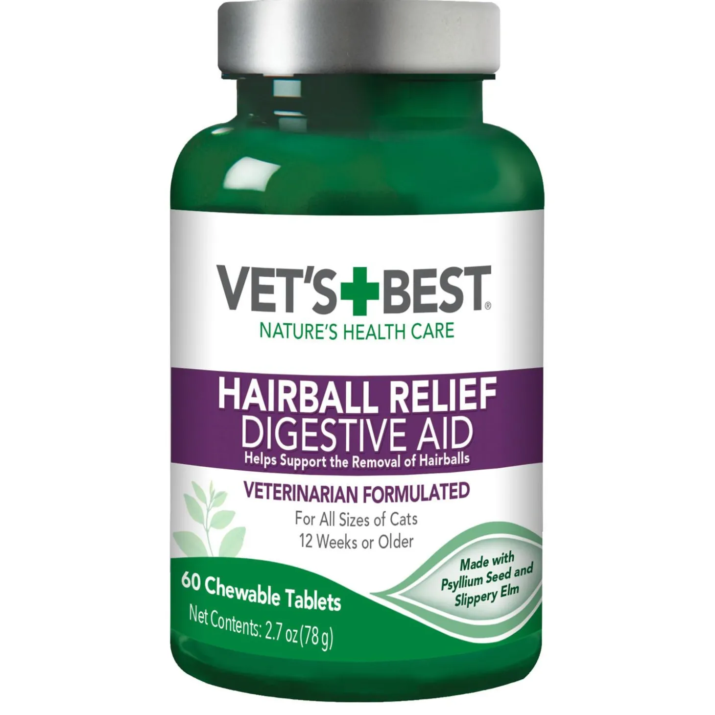 Hairball Relief Digestive Aid Cat Supplement