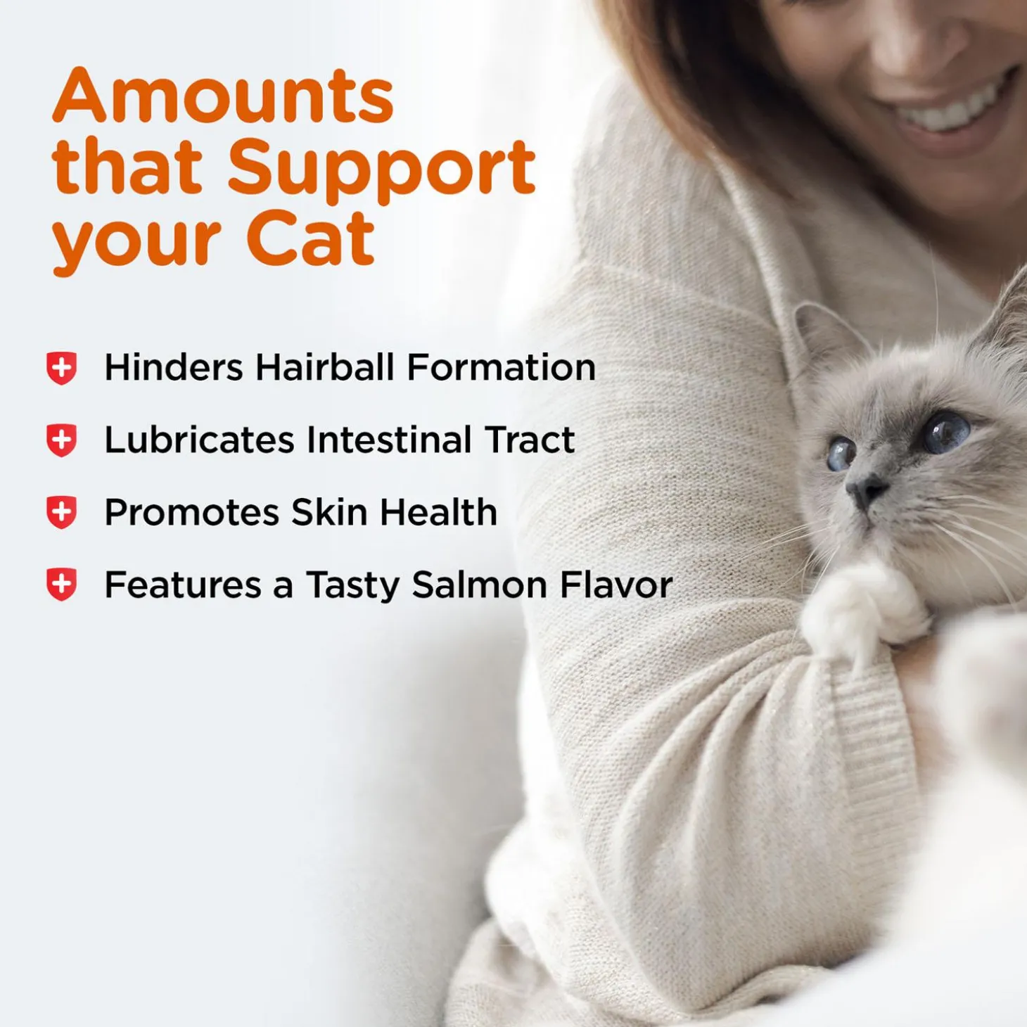 Hairball Salmon Flavoured Cat Paw-Gel