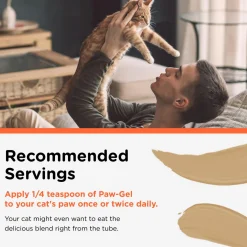 Hairball Salmon Flavoured Cat Paw-Gel