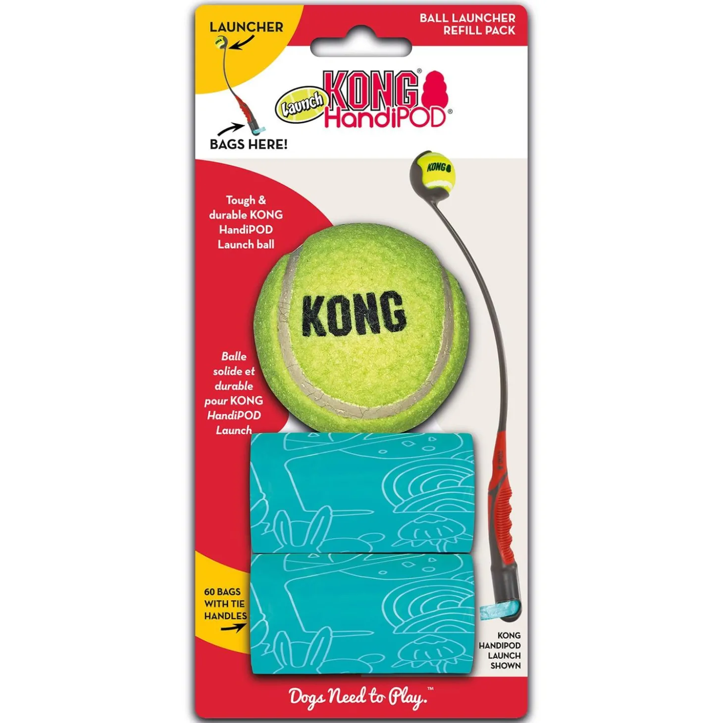 HandiPOD Launch Refill Dog Toy