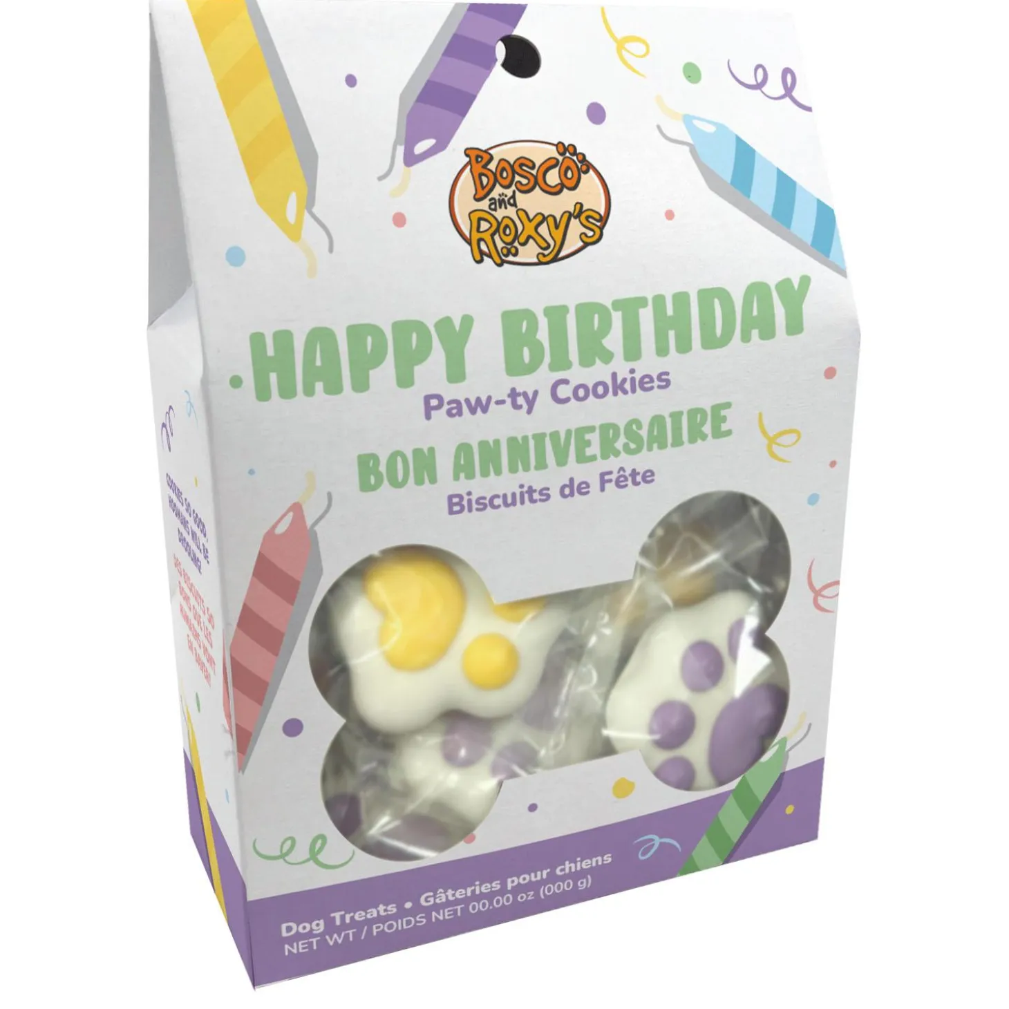 Happy Birthday Paw-ty Cookies Dog Treats