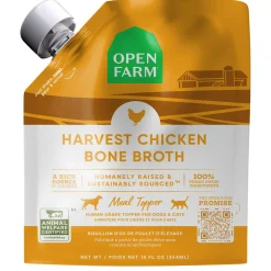 Harvest Chicken Bone Broth Cat & Dog Meal Topper