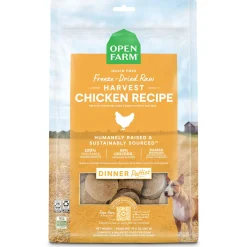 Harvest Chicken Recipe Raw Patties Freeze Dried Dog Food