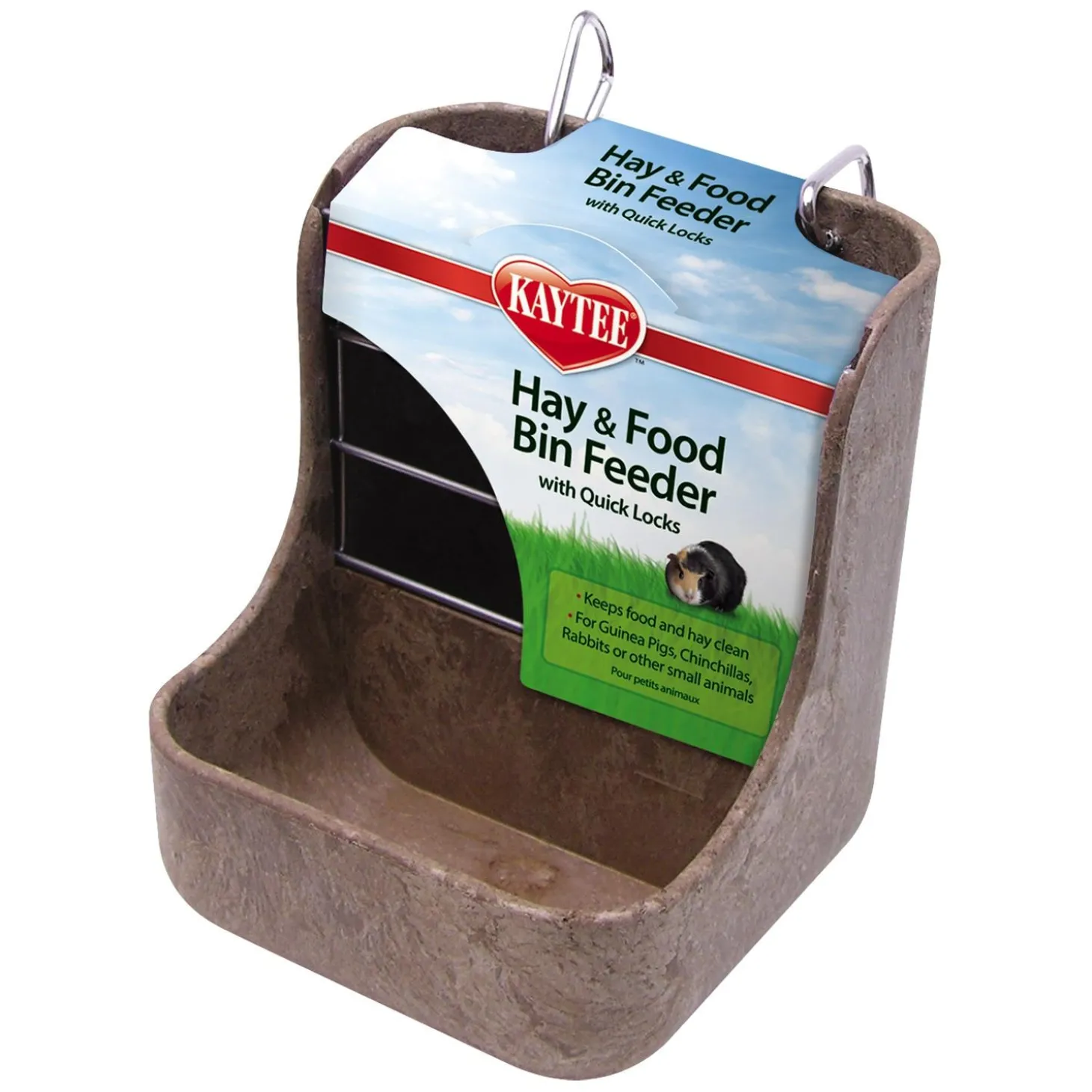 Hay & Food Bin Feeder with Quick Locks