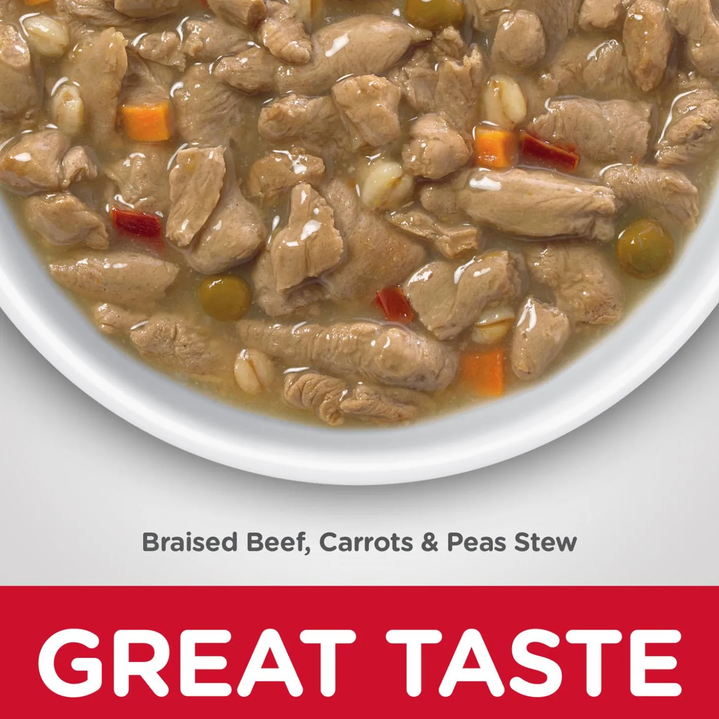 Healthy Cuisine Braised Beef, Carrots & Peas Stew Adult Dog Food