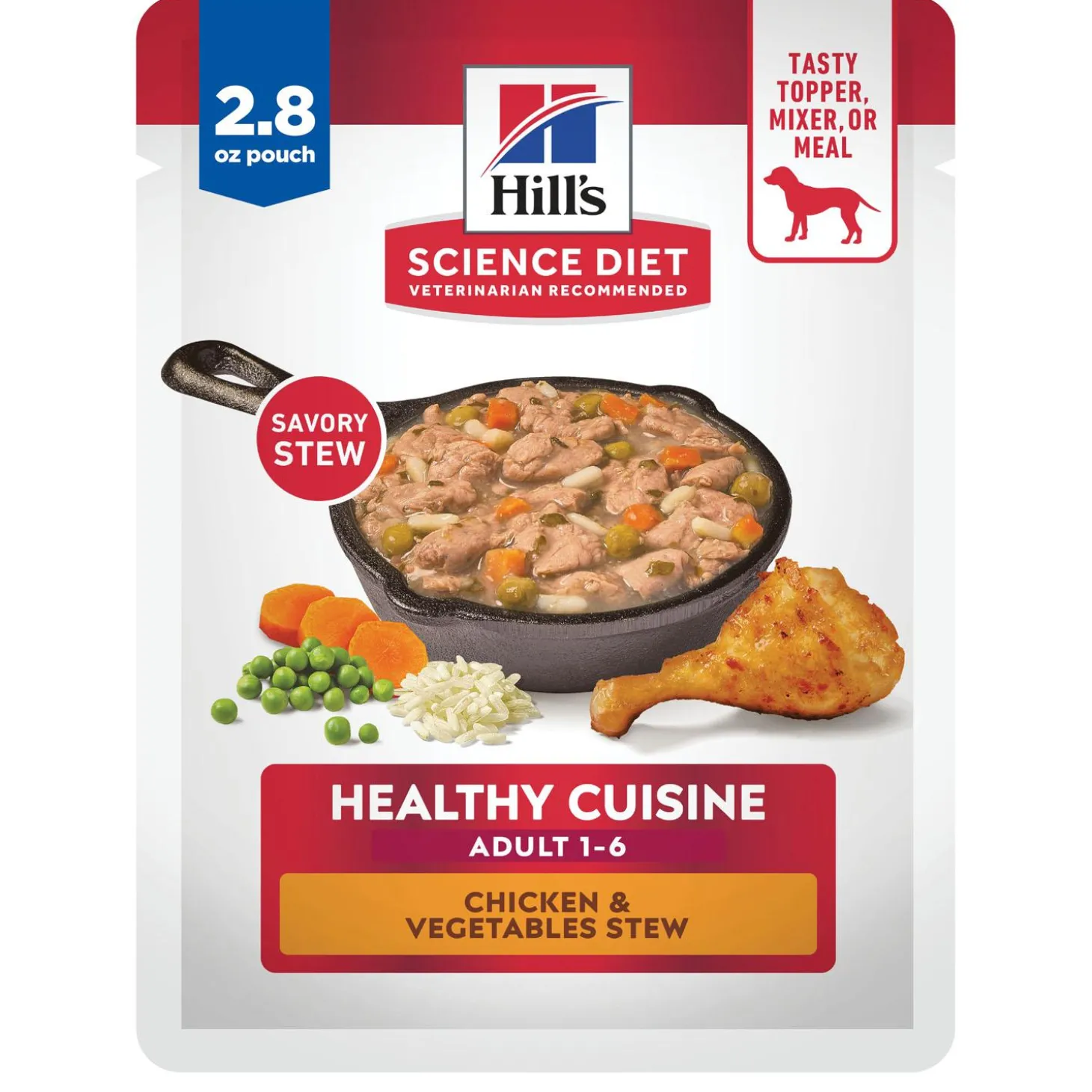Healthy Cuisine Chicken & Vegetables Stew Adult Dog Food