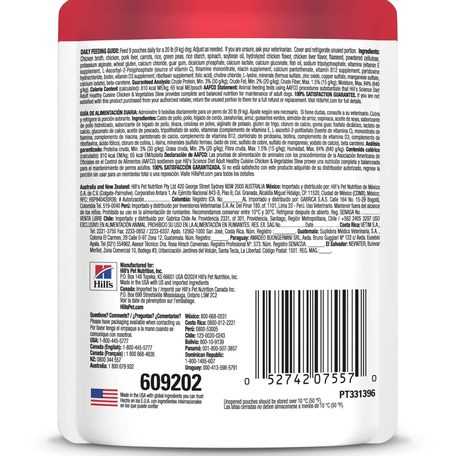 Healthy Cuisine Chicken & Vegetables Stew Adult Dog Food