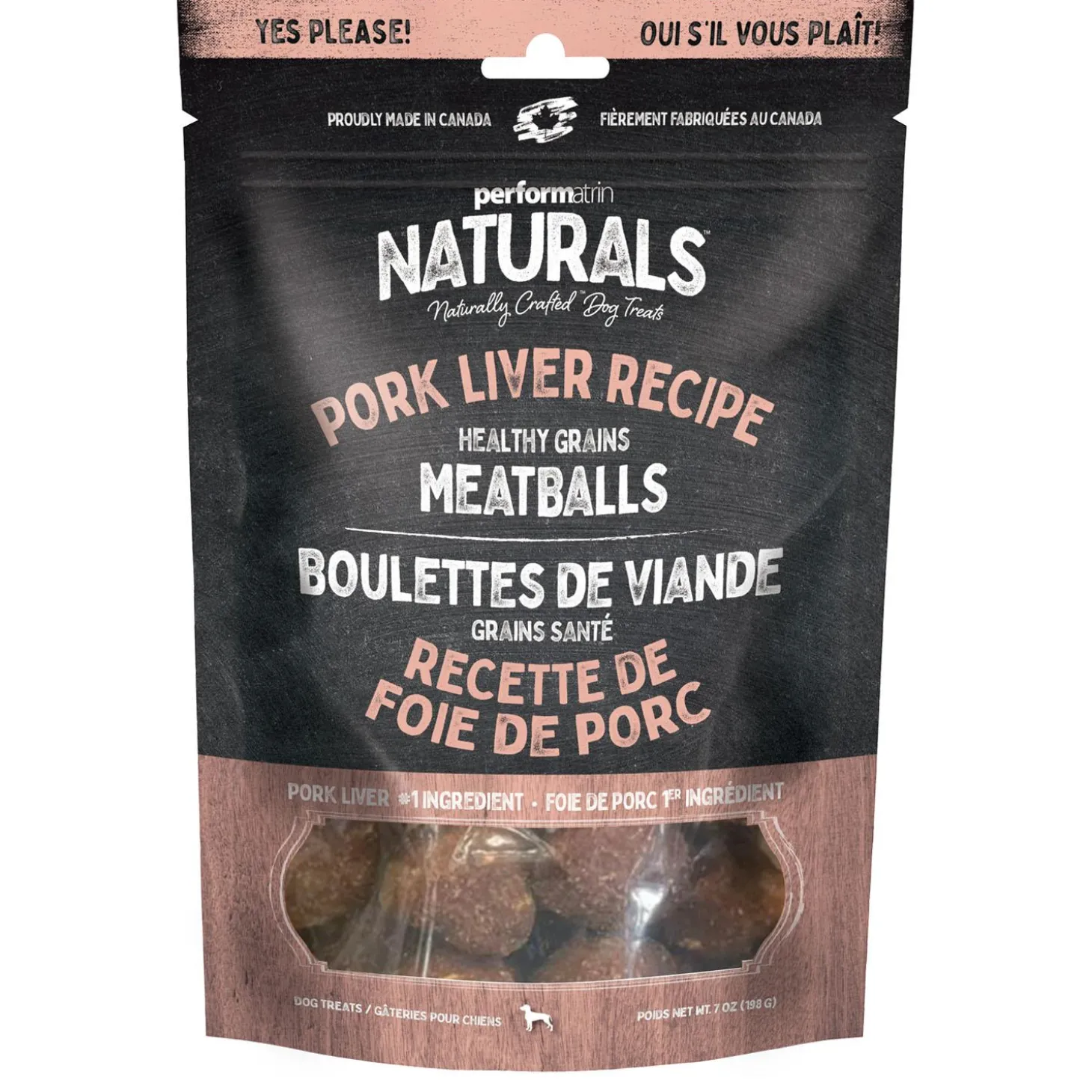 Healthy Grains Meatballs Pork Liver Recipe Dog Treats