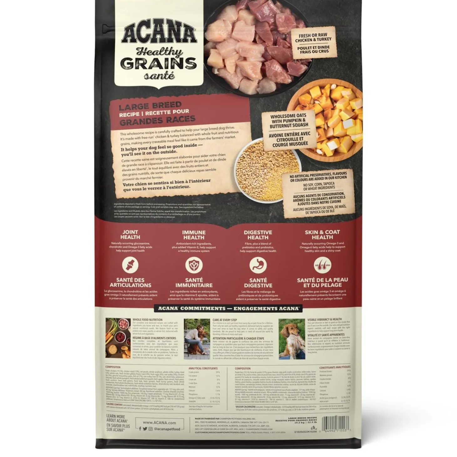 Healthy Grains Recipe Large Breed Adult Dog Food