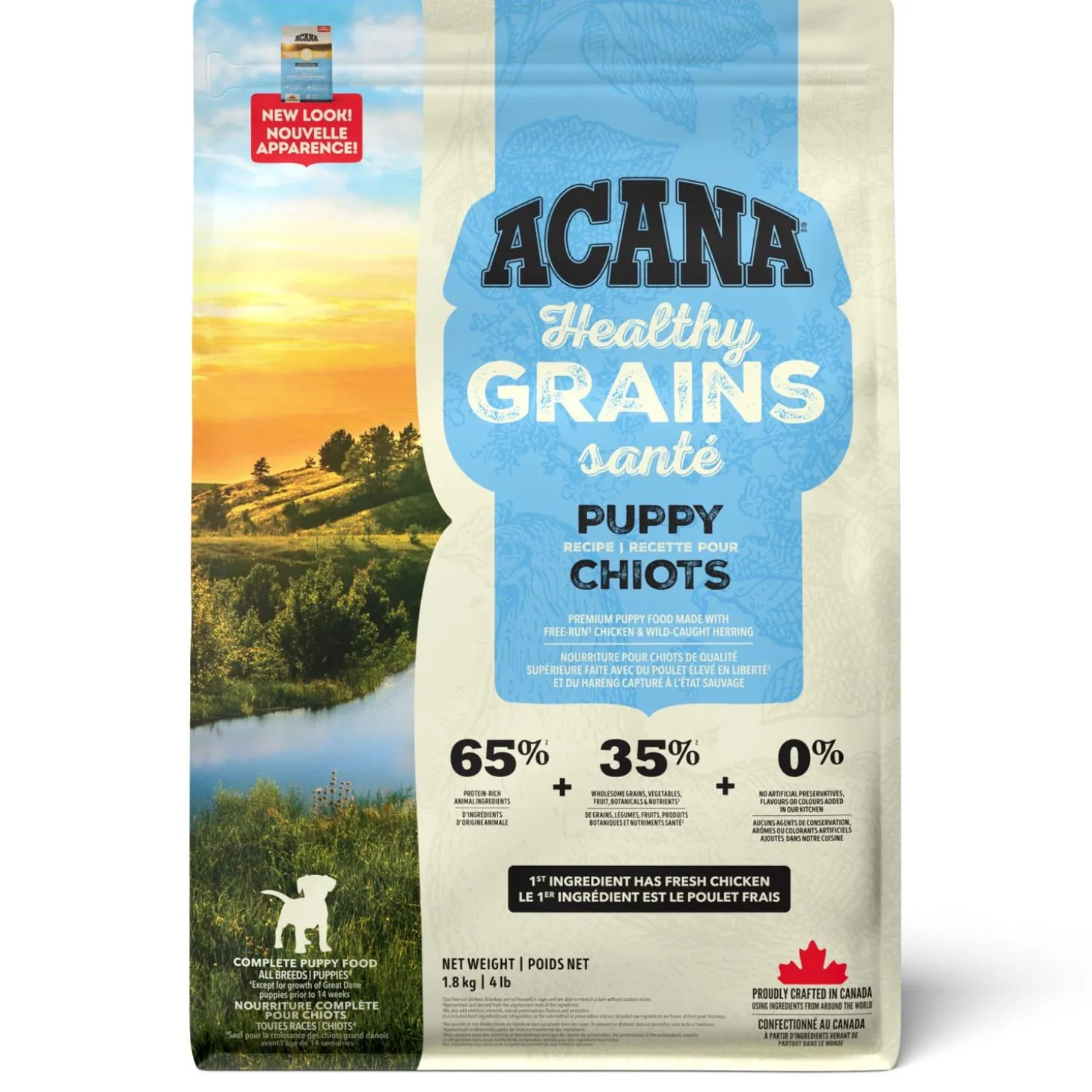 Healthy Grains Recipe Puppy Dog Food