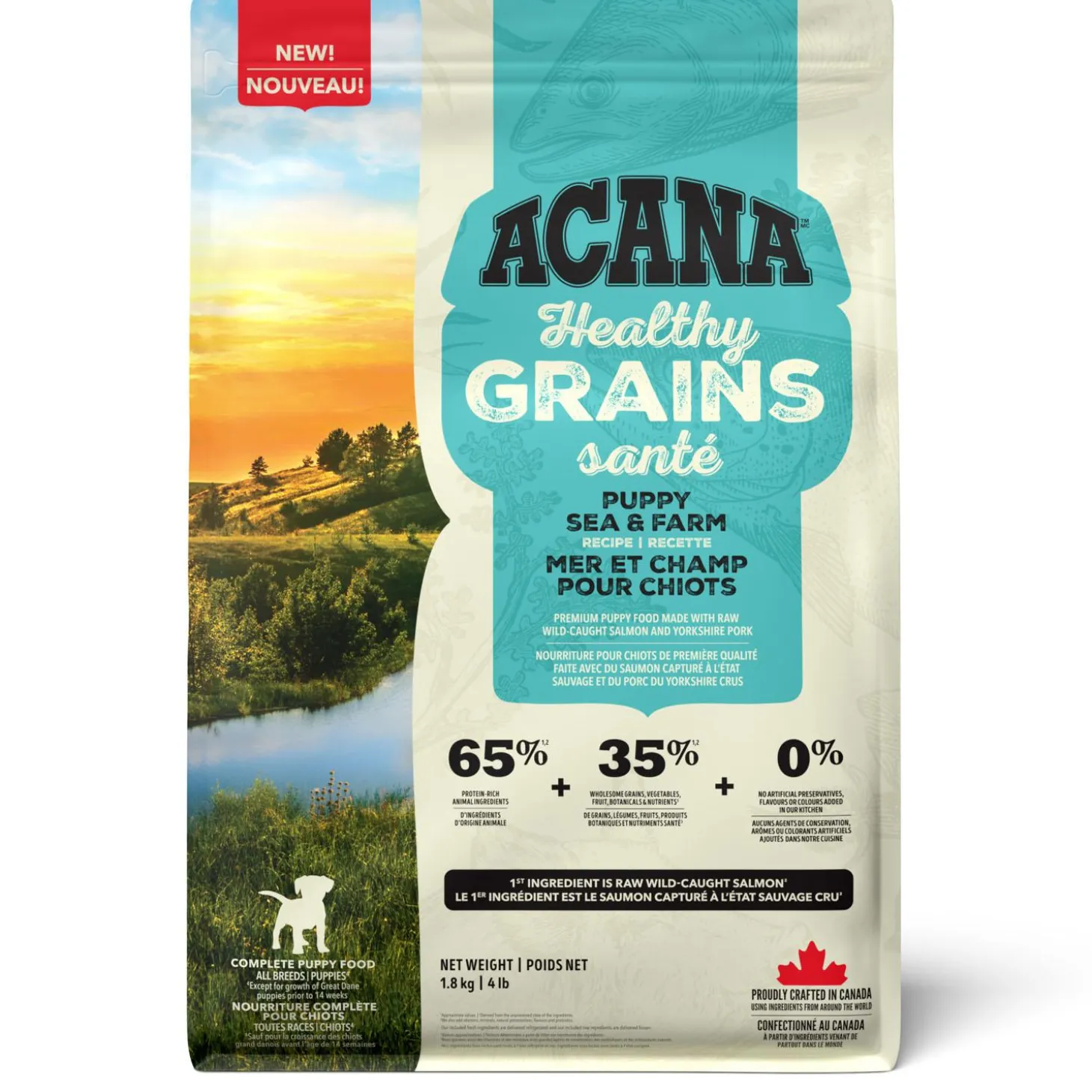 Healthy Grains Sea & Farm Recipe Puppy Dog Food