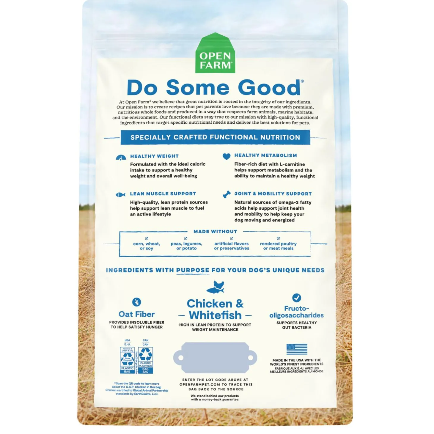 Healthy Weight Chicken & Whitefish Recipe Adult Dog Food