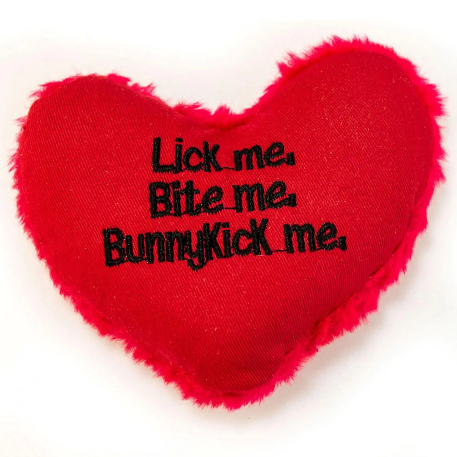 Hearrrt Attack Bunny Kick Me Catnip Cat Toy