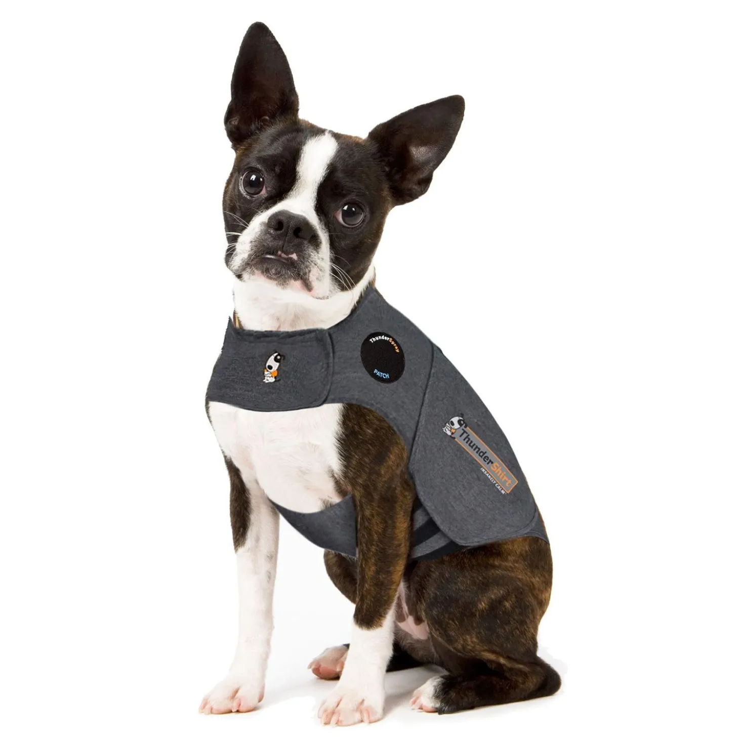 Heather Grey Dog Anxiety Vest
