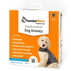 Heather Grey Dog Anxiety Vest