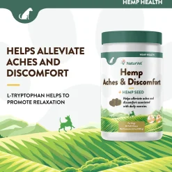 Hemp Aches & Discomfort Soft Dog Chews