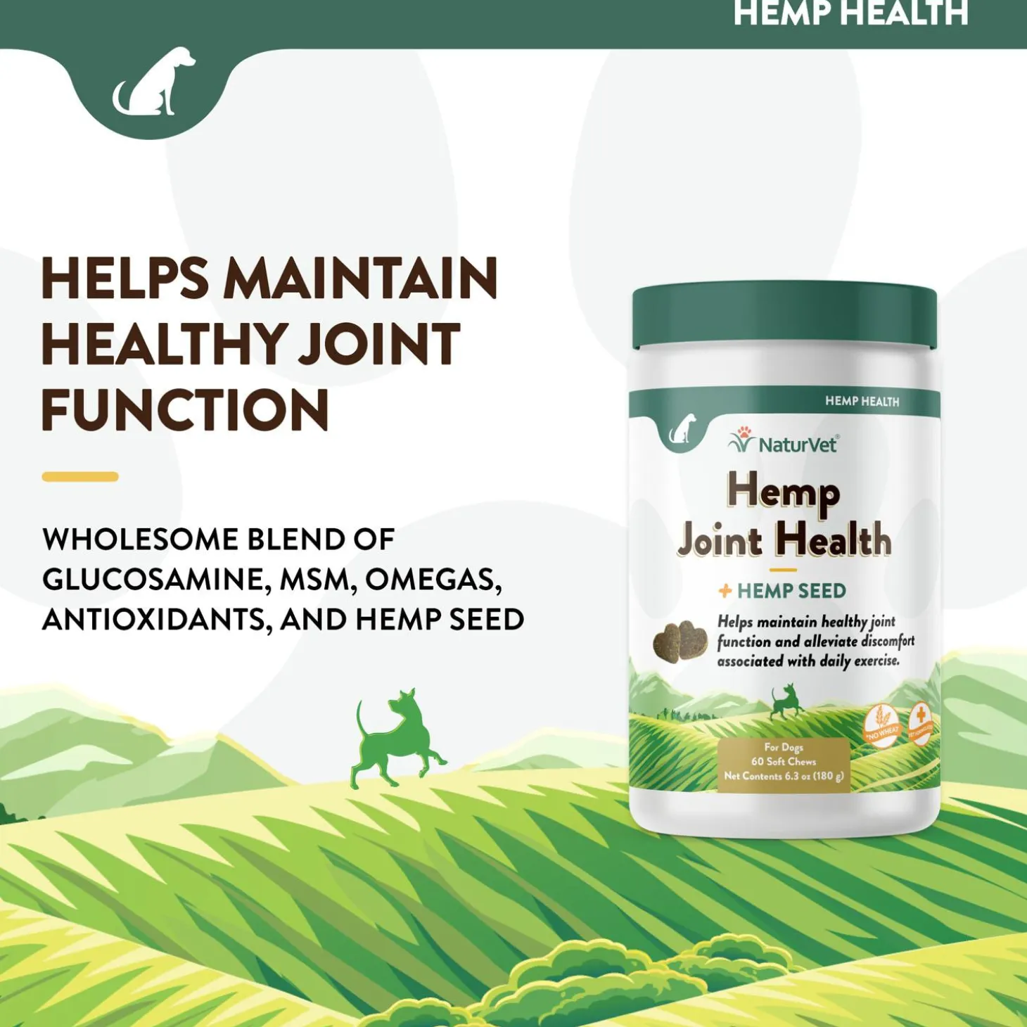 Hemp Joint Health Soft Dog Chews