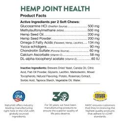 Hemp Joint Health Soft Dog Chews
