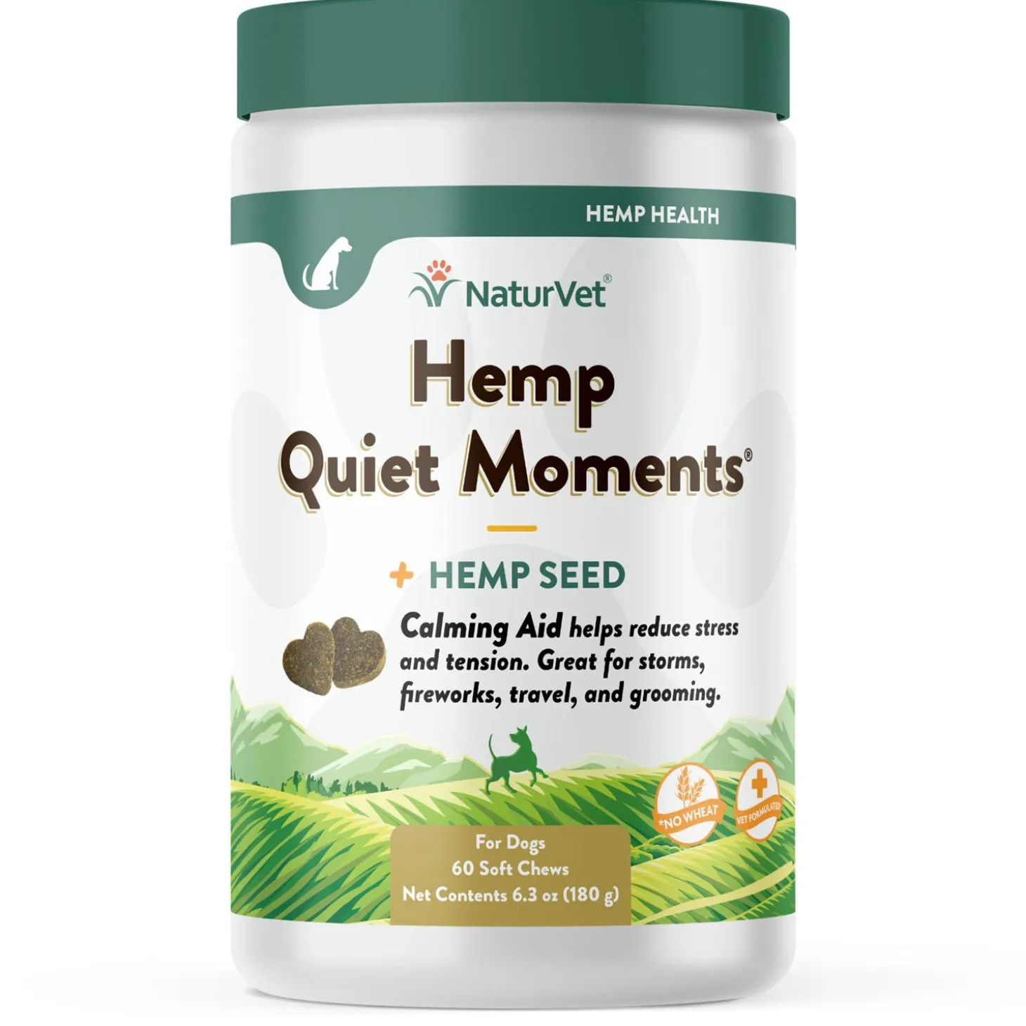 Hemp Quiet Moments Soft Dog Chews