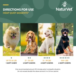Hemp Quiet Moments Soft Dog Chews