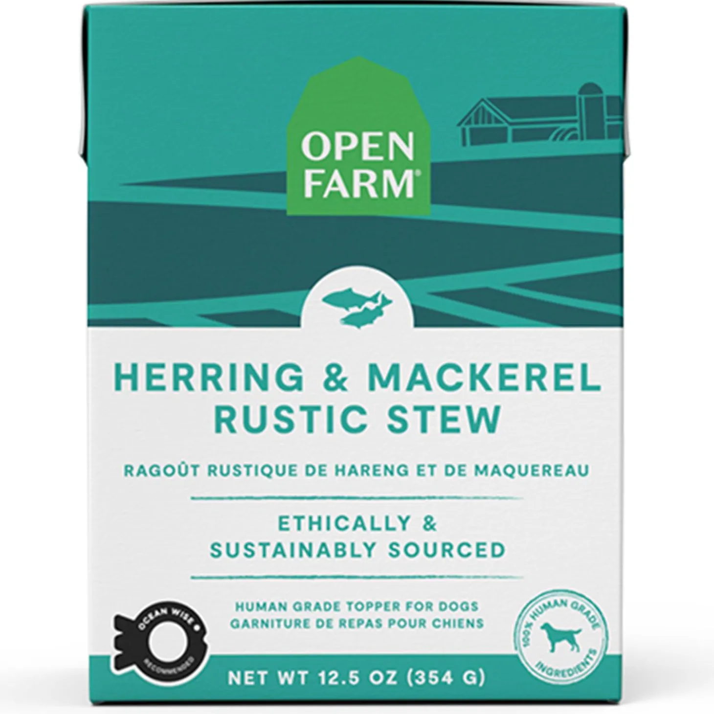 Herring & Mackerel Rustic Stew Adult Dog Food Topper