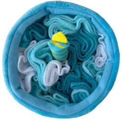 Hide 'n Seek Birthday Cake Snuffle Blue Dog Toy