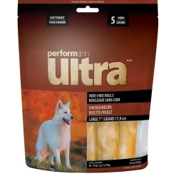 Hide-Free Rollz Chicken Recipe Large Dog Treats