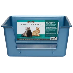High Back Small Pet Litter Pan Assorted Colours