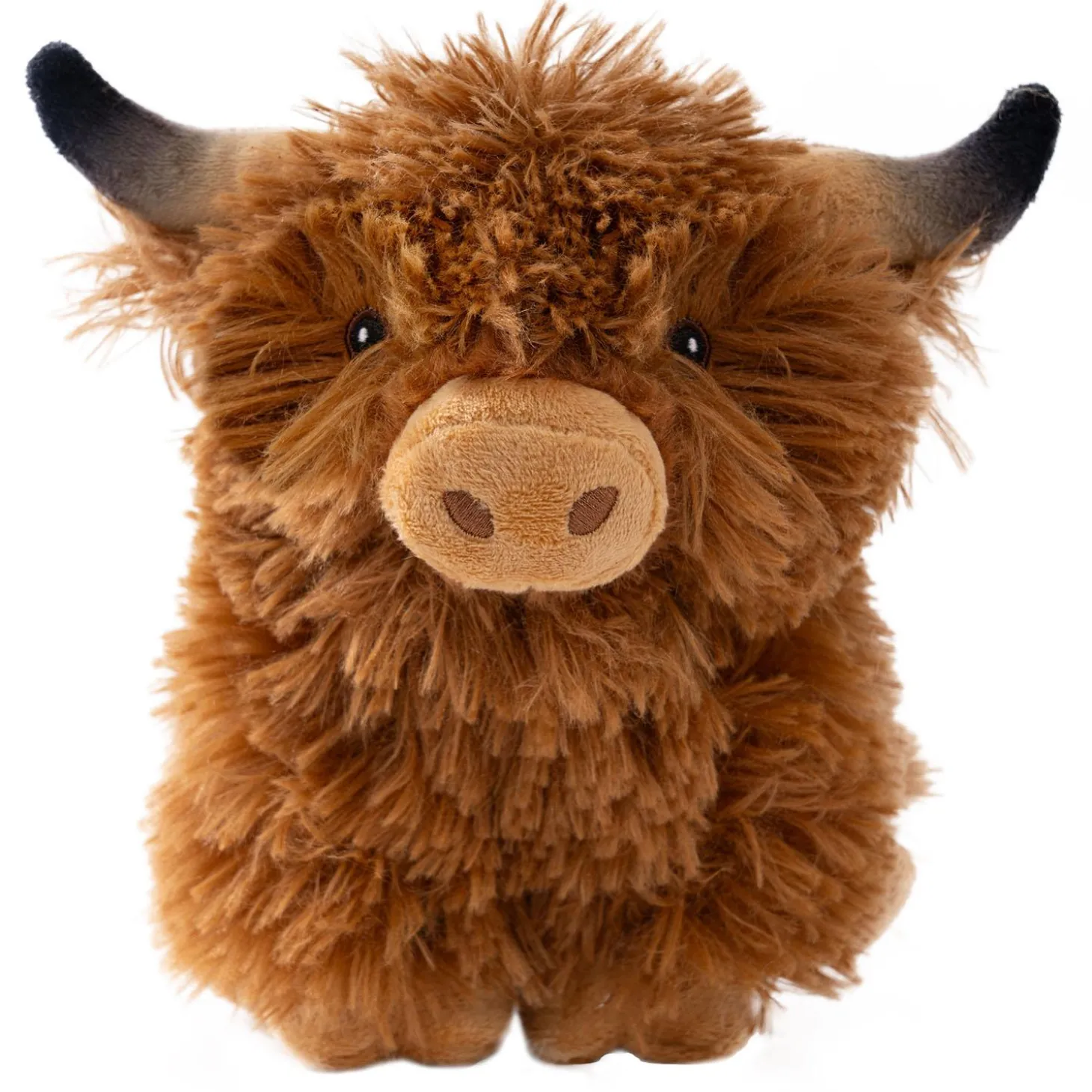 Highland Cow with Squeaker Dog Toy