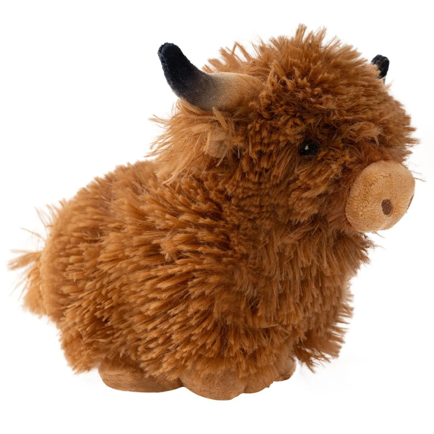 Highland Cow with Squeaker Dog Toy